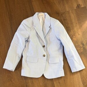 Cat & Jack Blue Striped Kids Blazer